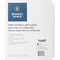 Business Source Dividers, Index, Unpnchd, 5Tab 25PK BSN16487 - alternate 1